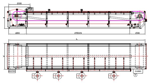 HDKG系列連續(xù)帶式真空過濾機(jī)(圖1) HDKG系列連續(xù)帶式真空過濾機(jī)(圖1)